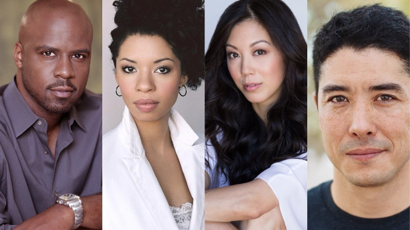 Ryan Sands, Angel Parker, Brittany Ishibashi, and James Yaegashi. All images courtesy of Marvel.